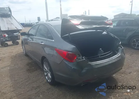 2012 Hyundai Sonata Se из США, поврежденный, VIN 5NPEC4AC2CH456506